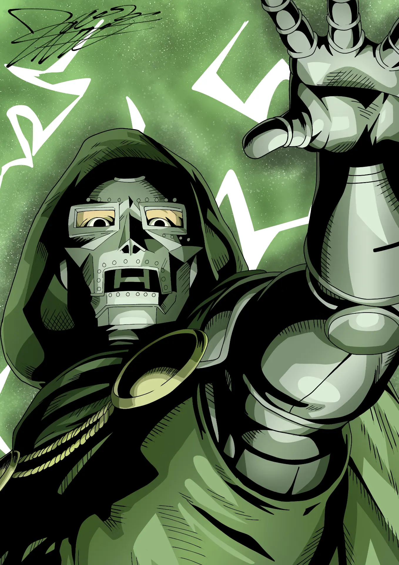 Doctor Doom poster artwork by JsoArt